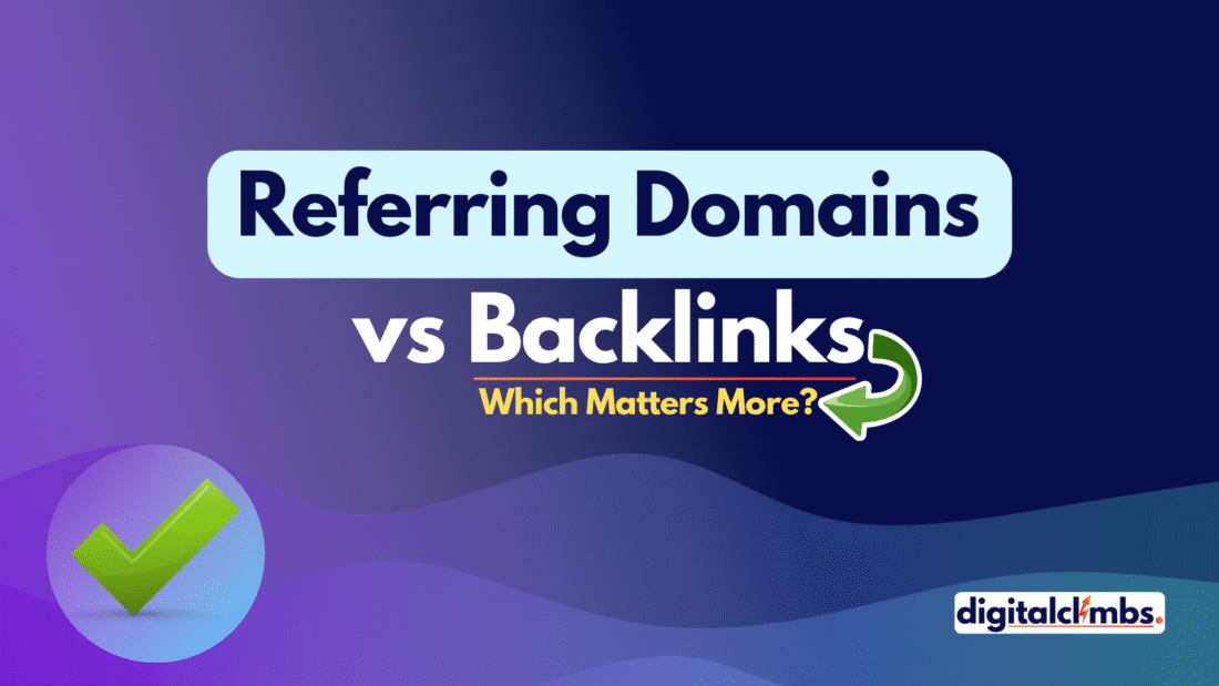 Referring Domains vs Backlinks