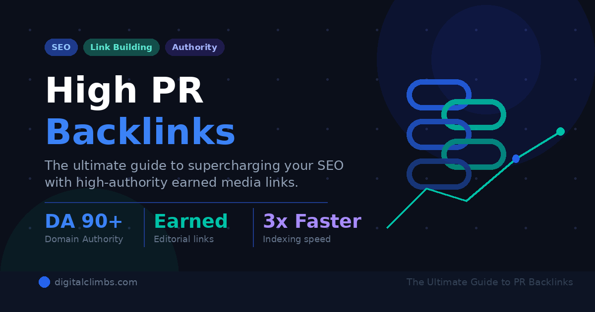 high PR backlinks
