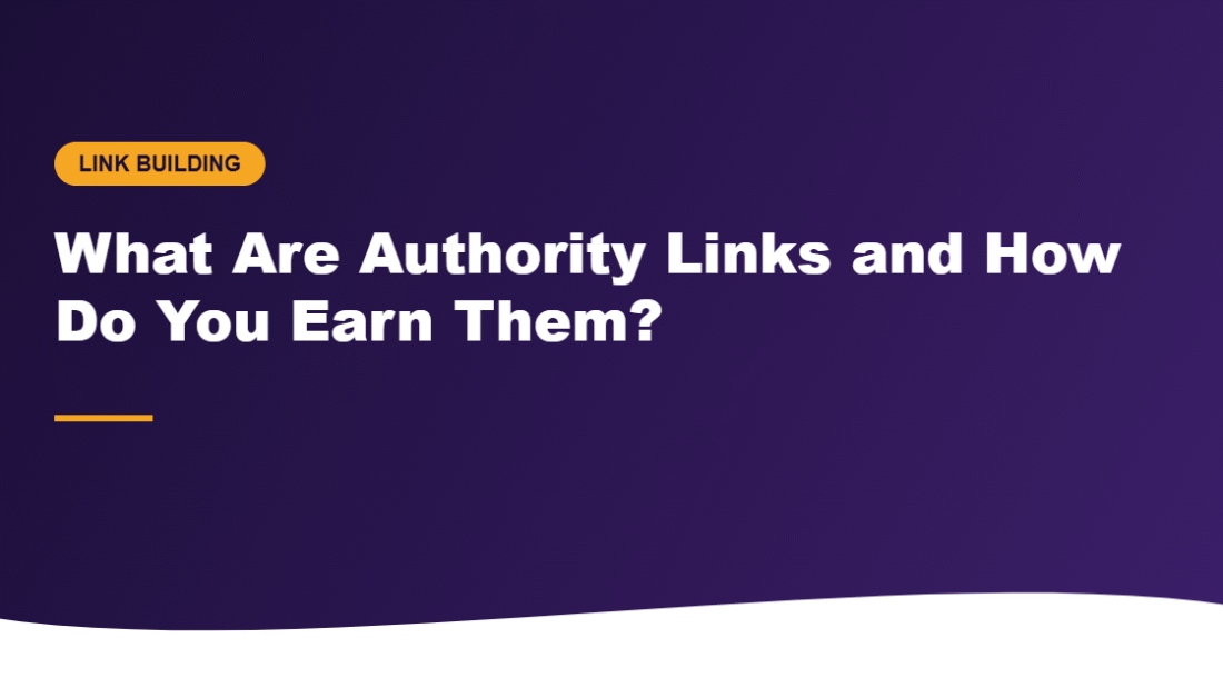 What Are Authority Links Featured Image